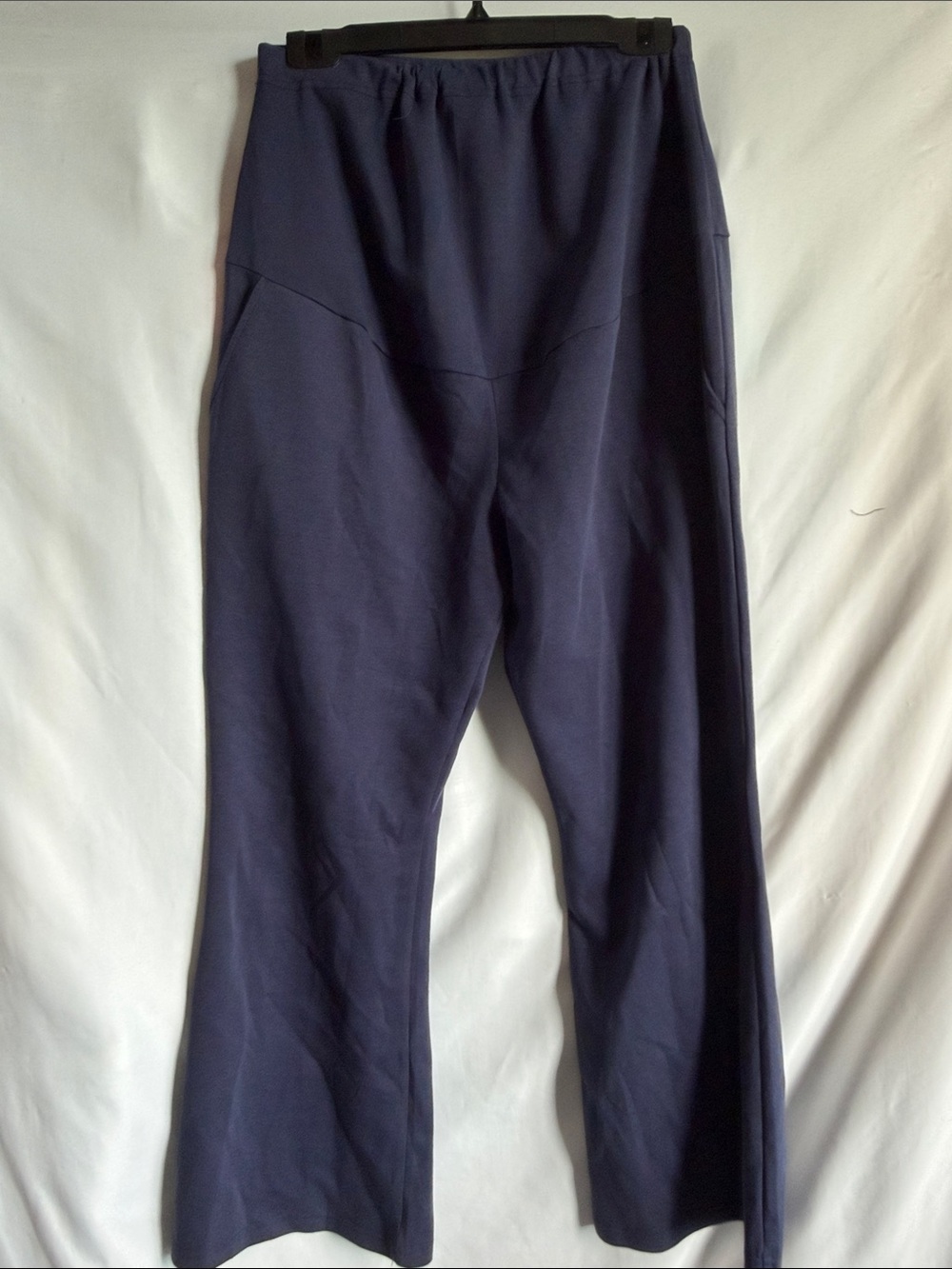 Classic Navy Boot-Cut Pants for Women